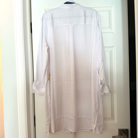 NWT Summersalt The Silky Luxe Short Effortless Shirtdress Cover-Up 1X - Picture 5 of 14